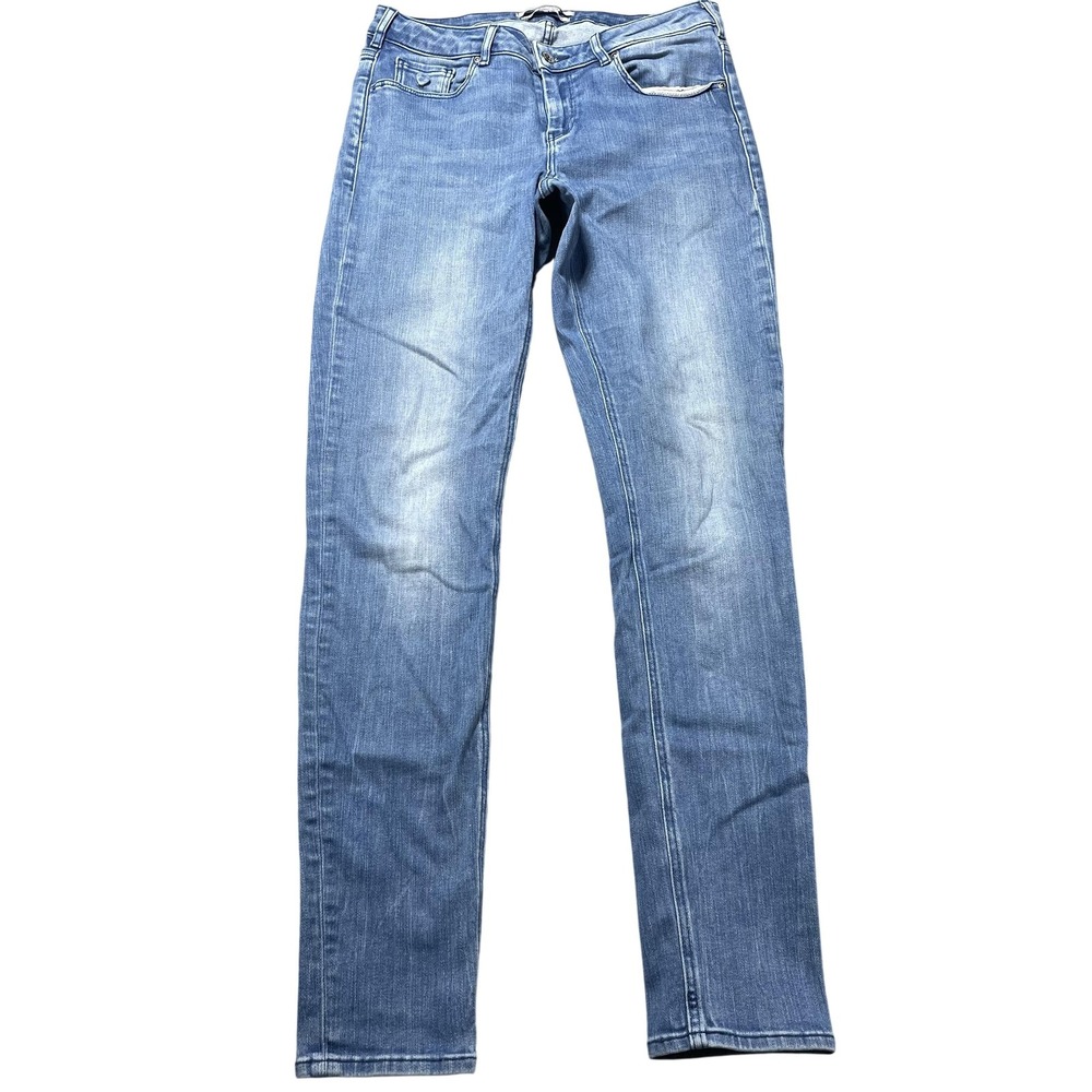 Scotch & Soda La Bohemienne Jeans Womens 30/32 Light Wash Mid Rise Skinny 30x31